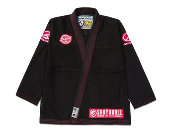 Shoyoroll Carmine BJJ Gi | Lightweight Pearl Weave Kimono (450-GSM)