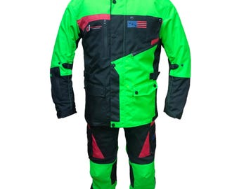 Traje de moto Cordura Touring: equipo de conducción impermeable con protección CE