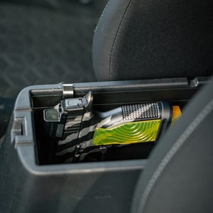 Magnetic Gun Holster for Truck · Car Pistol Magnet Holder · Center Console Mount for 9mm, P365, Glock, SIG · Quick Access Concealed Mount