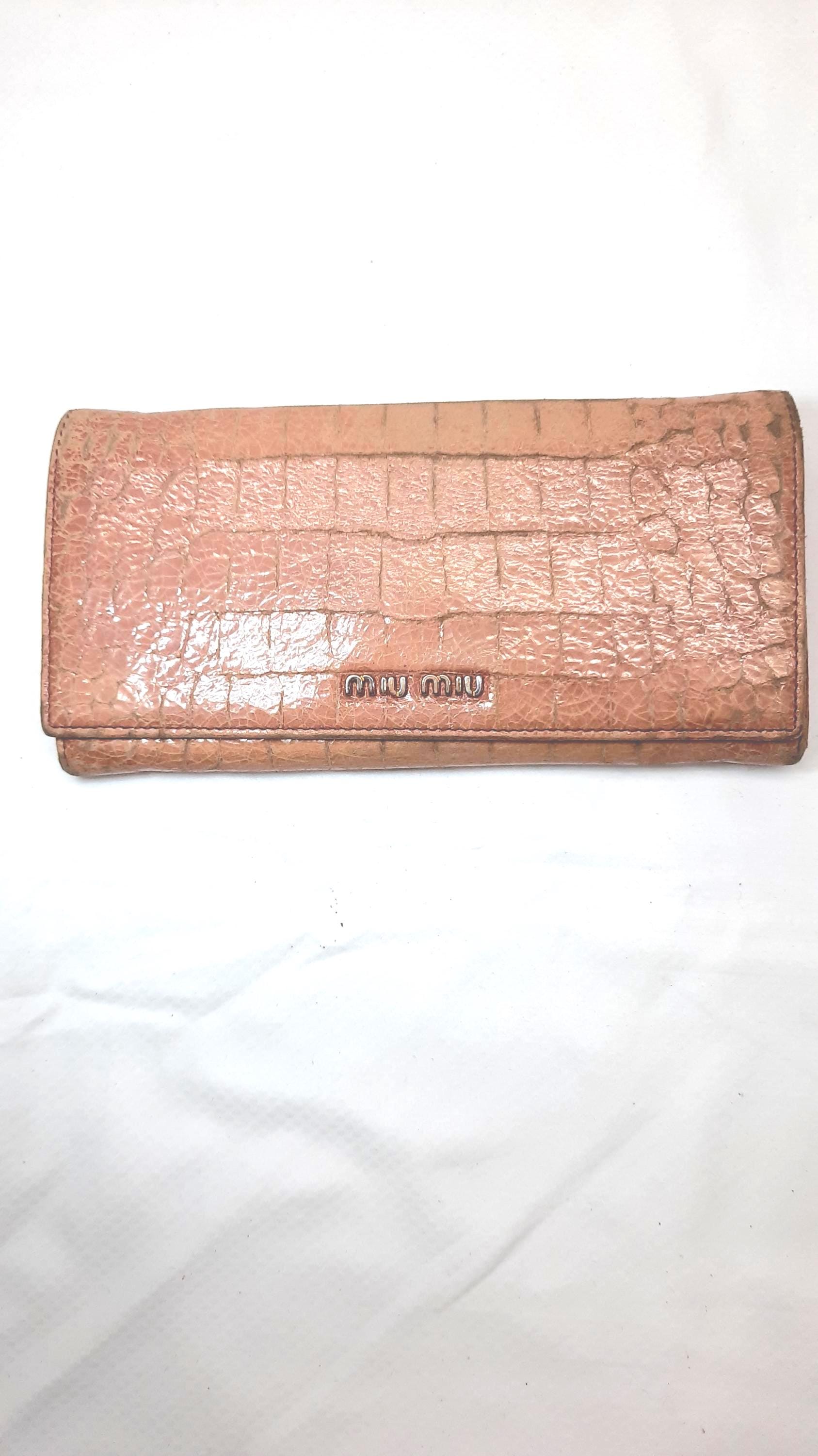 Miu Miu Wallet - Etsy