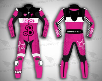 Motorbike Racing Leather Suit - Free Customization , CE Marked Protection