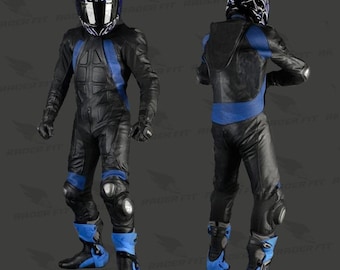 Leather Motorcycle Racing Suit - Free Customization , CE Marked-Protection
