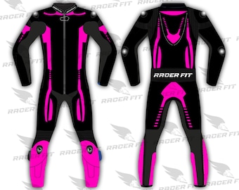 Leather Motorcycle Racing Suit - Free Customization , CE Marked Protection special design for him