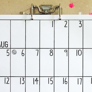 calendar Sep 2025 - Feb 2027