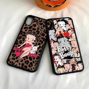 Cartoon Girl Case for iPhone 16 Pro, 15, 14, 13, 12, Samsung S23, S24FE, S25, A16, Pixel 9 Pro, 8A