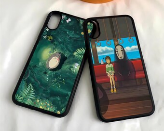 Hayao miyazaki Case for iPhone 16 Pro, 15, 14, 13, 12, Samsung S23, S24FE, S25, A16, Pixel 9 Pro, 8A