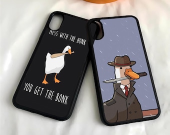 Silly goose Case for iPhone 16 Pro, 15, 14, 13, 12, Samsung S23, S24FE, S25, A16, Pixel 9 Pro, 8A