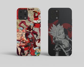 Ban the seven deadly sins Case for iPhone 17 Pro Max, 16 Pro, 15, 14, 13, 12, Samsung S23, S24FE, S25, S26 Ultra, Pixel 9 Pro, 8A