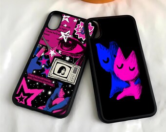 TV Girl Case for iPhone 16 Pro, 15, 14, 13, 12, Samsung S23, S24FE, S25, A16, Pixel 9 Pro, 8A