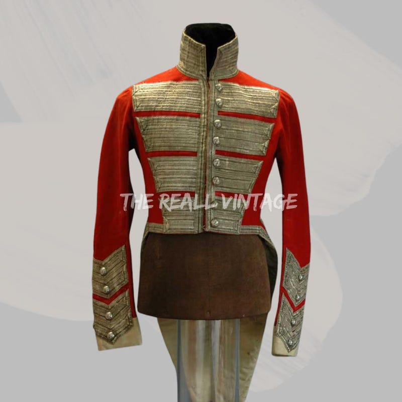 MID LENGTH MILITARY COAT COSTUME PARTY