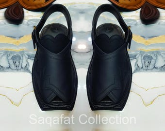 peschakari chappal Norozi Herren | Kaptaan Chappal | Original peschakari Chappal für Männer | Stilvoller Mann Chappal | Kapitän Chappa