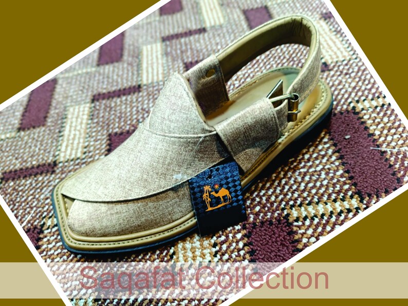 Navy Green Chappal | Peshawari Chappal | Charsadda Chappal | Men's Sandal | Special Peshawari Chappal | Afghani Chappal image 4