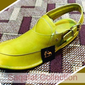 Navy Green Chappal | Peshawari Chappal | Charsadda Chappal | Men's Sandal | Special Peshawari Chappal | Afghani Chappal image 6
