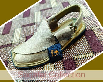 peschawari einzigartiger Chappal für Männer | peschakari chappal Norozi Herren | Lederchapal | Kaptaan Chappal | selbstgemachter Chappal | Textur-Design