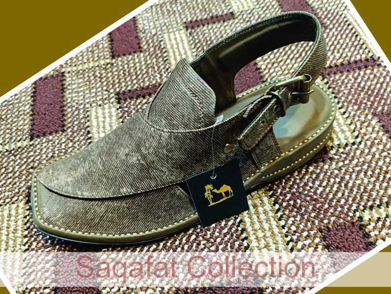 Navy Green Chappal | Peshawari Chappal | Charsadda Chappal | Men's Sandal | Special Peshawari Chappal | Afghani Chappal image 7