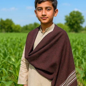 Handmade shawl for men | winter shawl from Pakistan | Shawl for Afghan man | Swati Shawl | Afghani Chadder