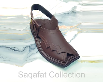 Original Peschawori Chappal | peschakari chappal | Norozi Herren | Stylischer Chappal für Männer | Kaptaan Chappal