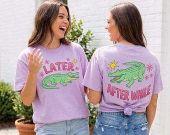 Later Gator PNG, After While Crocodile PNG, Funny PNG, Trending Png, Girly Png, Alligator Png, Funny Saying Png, Cute Gator Png,