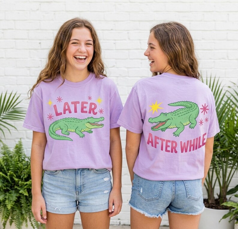 Later Gator PNG, After While Crocodile PNG, Funny PNG, Trending Png, Girly Png, Alligator Png, Funny Saying Png, Cute Gator Png, image 2
