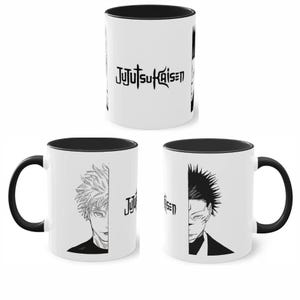 JuJutsu Kaisen Mug, Gojo and Sukuna Mug, Anime Gift, Jujutsu Kaisen Mug