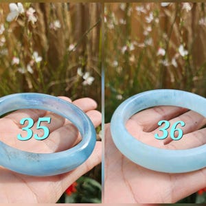 アクアマリンのバングル - Etsy 日本