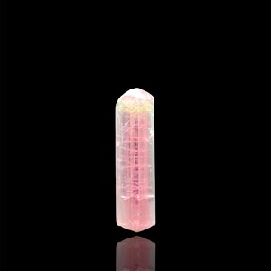 Amazing Beautiful Natural Bi color Tourmaline Crystal From Afghanistan Weight 12 Carats