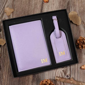 Personalized Travel Gift | Custom Passport Wallet | Travel Accessories | Travel Gift | Groomsmen Proposal | Wedding Gift | Gift for Her |