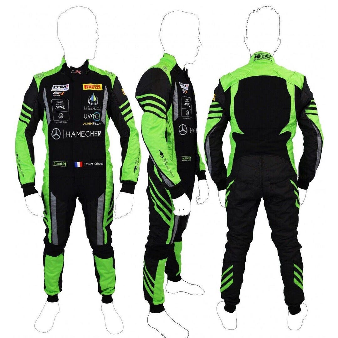 Tracksuit Racing Go Kart Racing Suit CIK/FIA Level 2 Customize F1 Race Suit in All Sizes ...