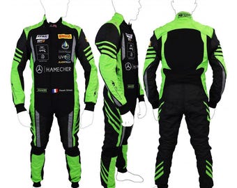 Traje de carreras de karts CIK/FIA Nivel 2 Traje de carreras de F1 personalizado en todos los tamaños + obsequios