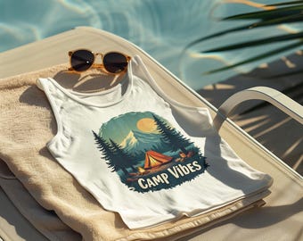 Camp Vibes T-Shirt: Nature, Outdoors, Adventure