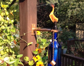 Wine Bottle Tiki Torch Kit