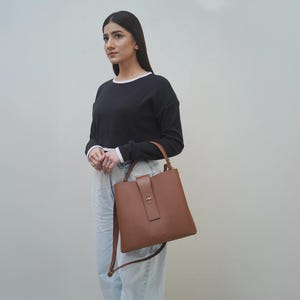 Umhängetasche, Große Crossbody Handtasche, Lässige Alltags Handtasche, Boho Tasche mit Reißverschluss, Geschenk für Sie