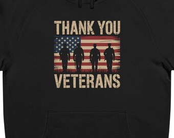 Veterans Day Gifts Thank You Veterans Hoodie For Men Women