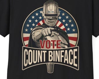 Vote Count Binface T-Shirt Political t shirt