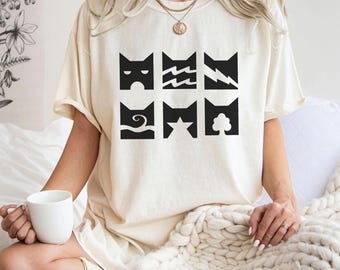 Camiseta de clanes de gatos, camiseta del clan del río, gato curandero, camiseta del clan del trueno, camiseta del clan del viento, camiseta para amantes de los libros, regalo para amantes de los libros