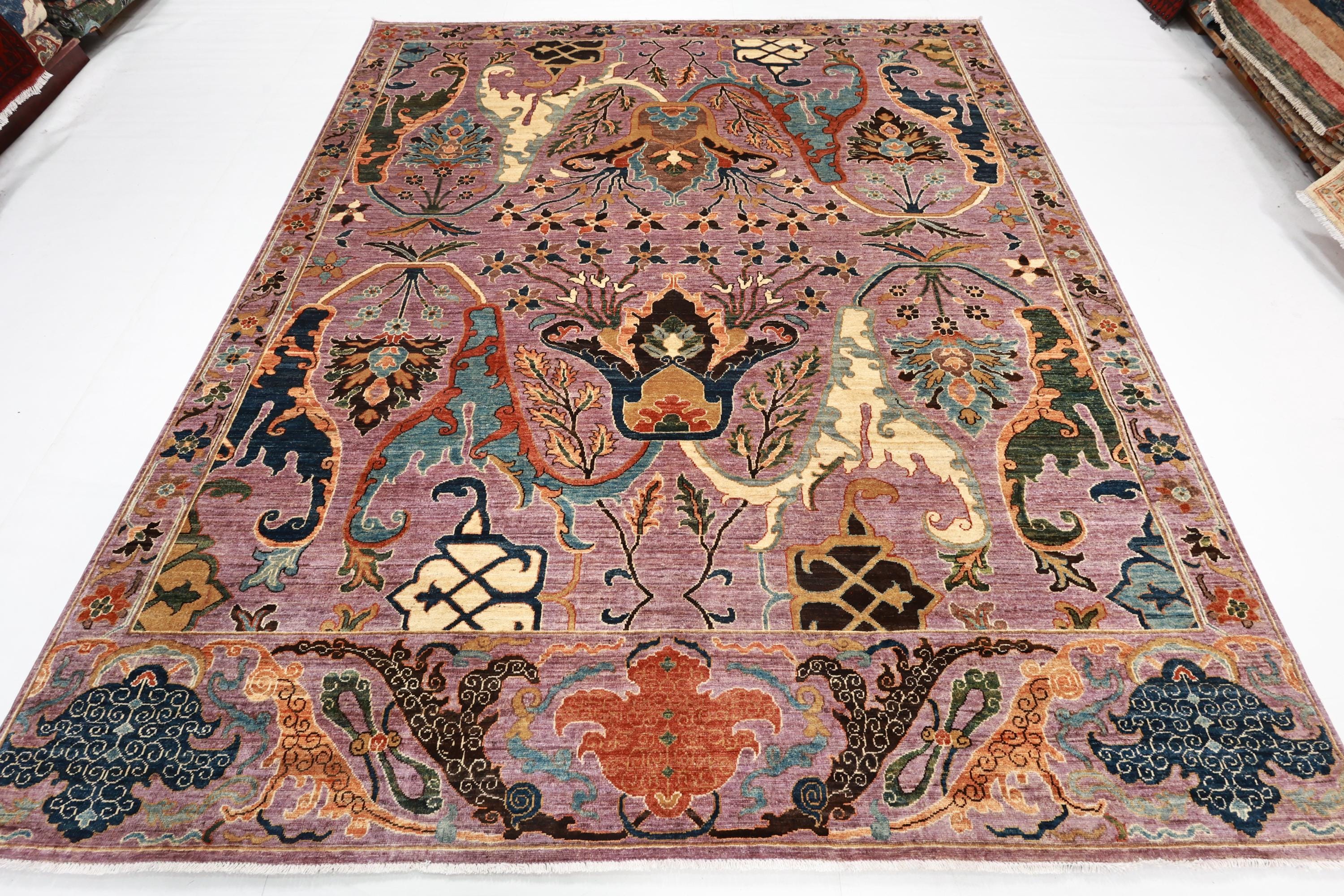 Antique Afghan Rug - Etsy