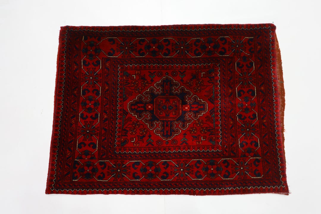 3x2 Bokhara Cushion Cover Red Rug, Tribal Pillow Cover, Afghan Hand ...