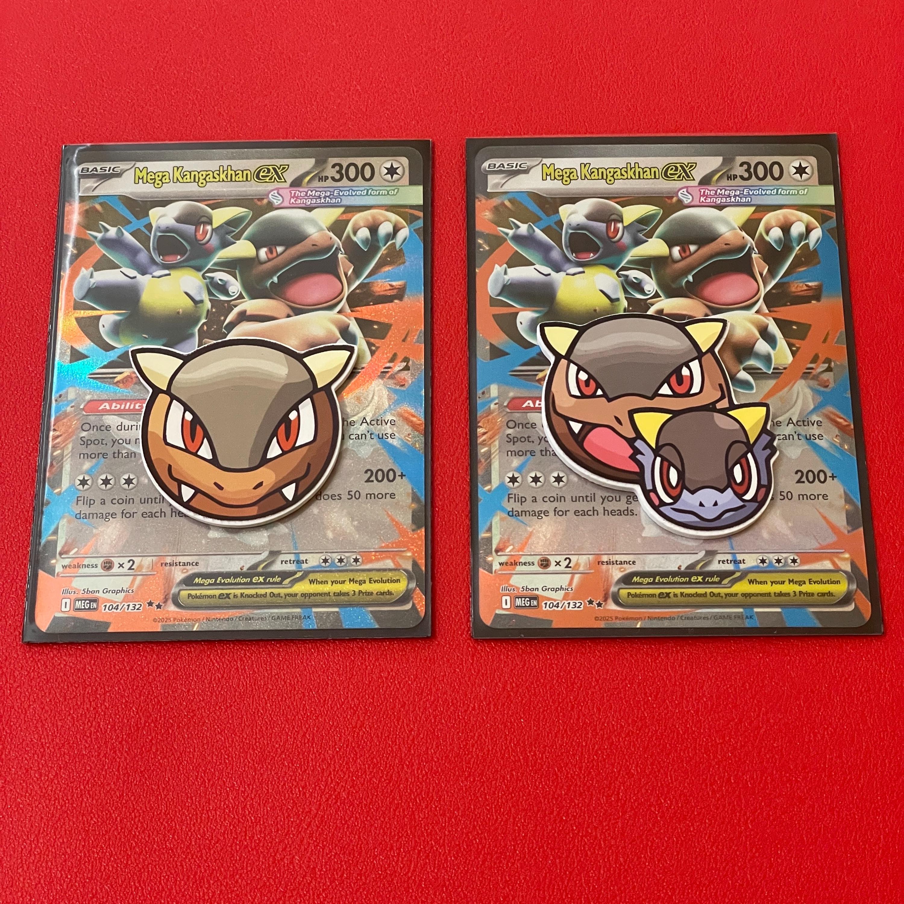 Mega Kangaskhan Run Errand Ability Used Markers for Pokemon TCG - Custom  Shape - Etsy