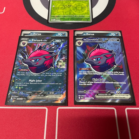 N's Zoroark Ex Trade Ability Used Marker for Pokemon TCG - Custom Shape - Etsy Israel N's Zoroark Ex Trade Ability Used Marker for Pokemon TCG - Custom Shape - Etsy Israel