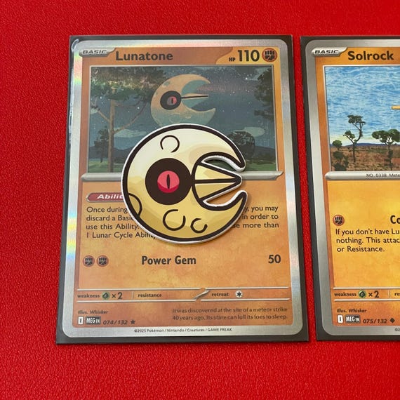 lunatone pokemon card Game R 026/063 Mega Brave M1L JP Moon Kinesis This attack does 30 more damage for each [Psychic] Energy attached to this Pokemon Lunatone 056/172 1 (Used) 1631026578|