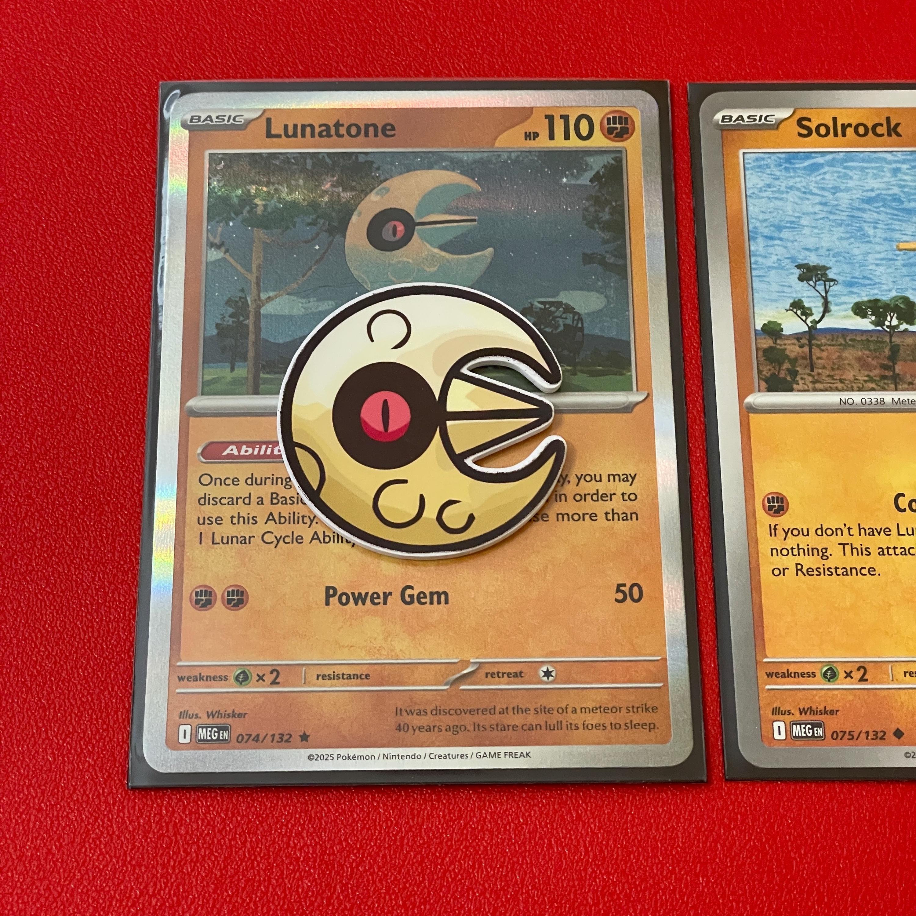 lunatone pokemon card value Lunatone 072/189 x2 - DAA main image 0