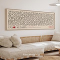 Yayoi Kusama Poster, Large Horizontal Japanese Panoramic Wall Art, Modern Abstract Gallery Art Print, Above Bed Decor | YKA-01 product logo