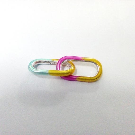pandora jewelry double link styling dyed band