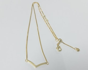 Pandora Gold Glanz leuchtende Wunsch Halskette 45 CM