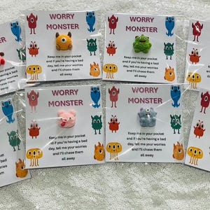 Pocket Hug: Worry Monster / Child Anxiety Comfort Aid