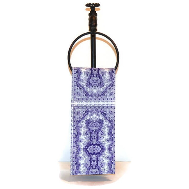 Tea Towels, Blue and White, Dish Towels, Set of 2, Decorative Kitchen