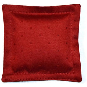Organic Lavender Sachet, Elegant Lavender Sachet, Lavender Drawer Sachets,  French Lavender,  No Fillers, Lavender Pillow, Burgundy