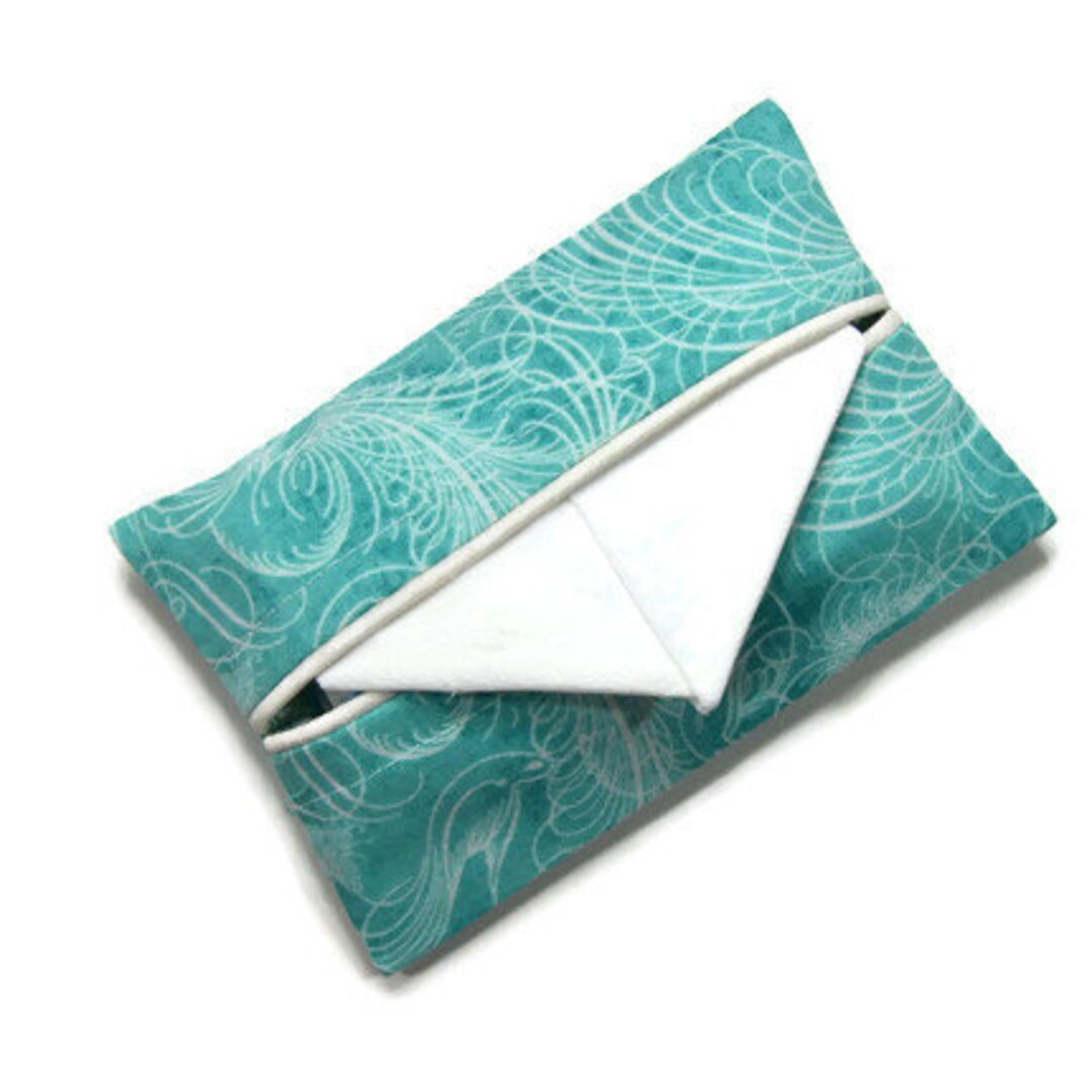 Travel Tissue Holder, Purse Size Tissue Holder, Travel Tissue Cozy