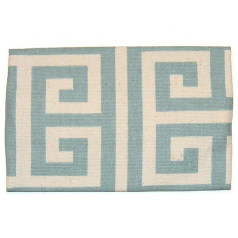 Pocket Tissue Pouch Geometric Blue Travel Tissue Holder Pocket Tissue Case Personal Tissue Pack