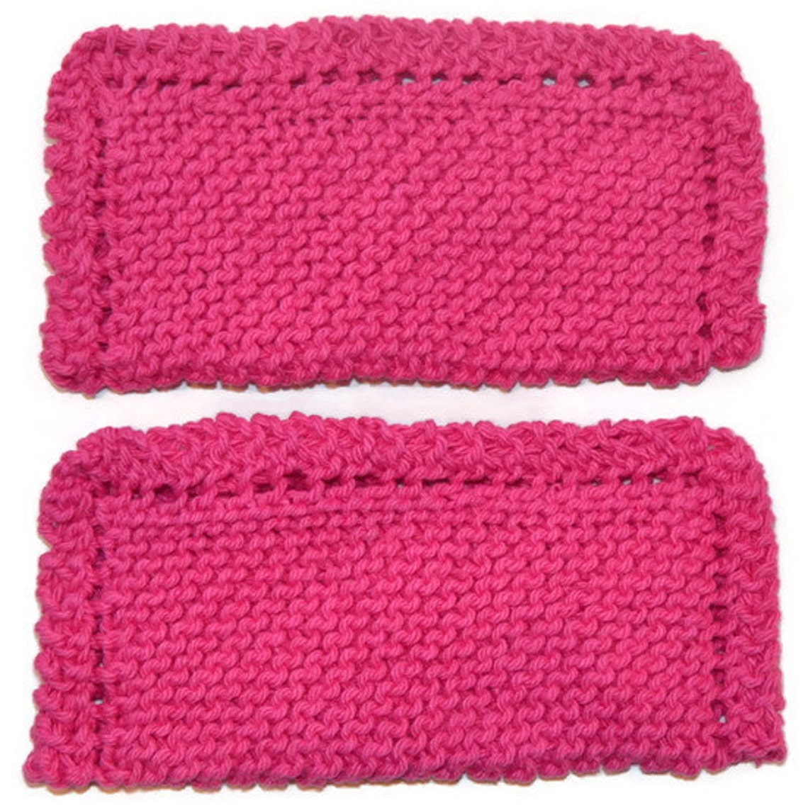 Hand Knit Dish Cloths Knitted Dishcloths Knitted Dish Rags Etsy